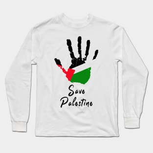 Save Palestine | Stop Terrorism (2021) Long Sleeve T-Shirt